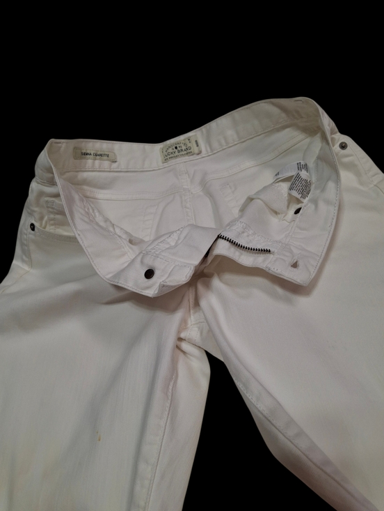 Lucky Brand Sienna Cigarette Cropped Denim White Jeans Women Size 29 - Picture 10 of 16